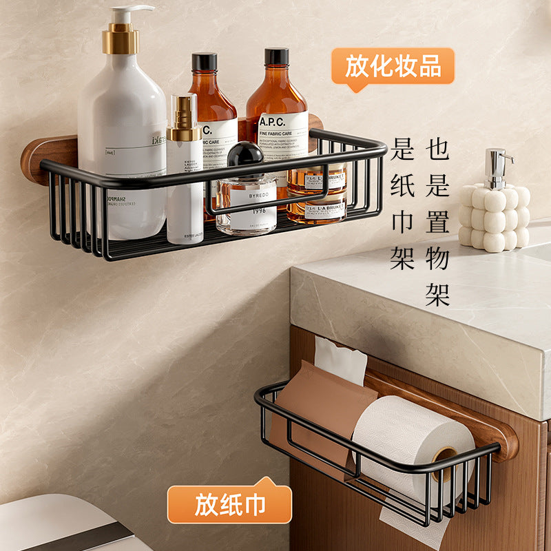 免打孔衛生間紙巾盒  廁所抽紙盒衛生紙置物架擦手紙架