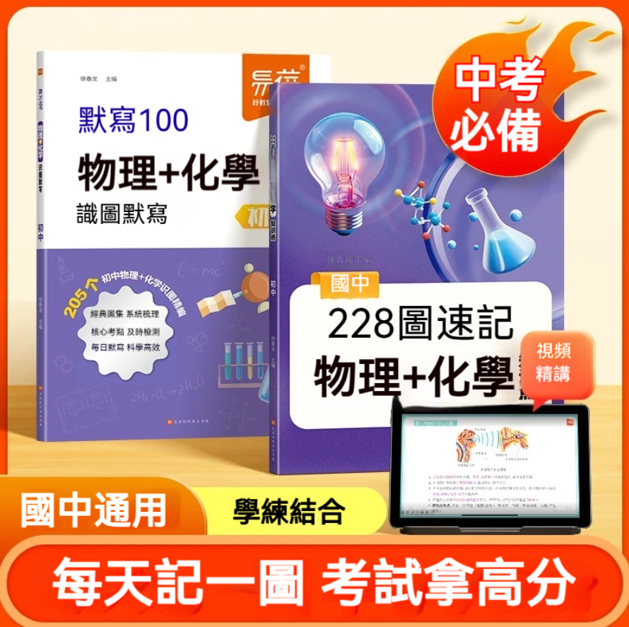 國中物理化學228圖速記知識點  重點公式默寫